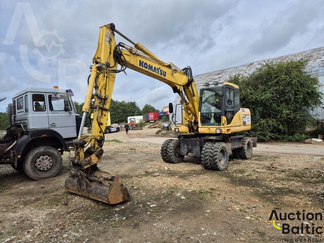 Radbagger Komatsu PW160-7