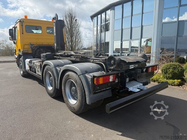 Φορτηγό γερανός roll-off MERCEDES-BENZ Actros 2846 6x4 Mulitlift XR21S Retarder,Klima