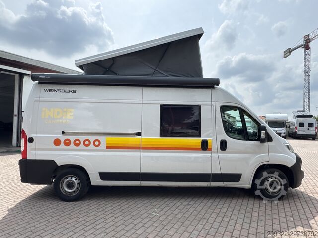 Camping-car Fiat Ducato Weinsberg Carabus 2023 | Manuale | Tetto a soffietto