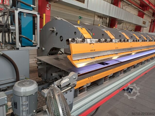 Sallama bükme makinesi çift bükücü THALMANN TD250-8.2  8200 x 2,5 mm Doppelbieger