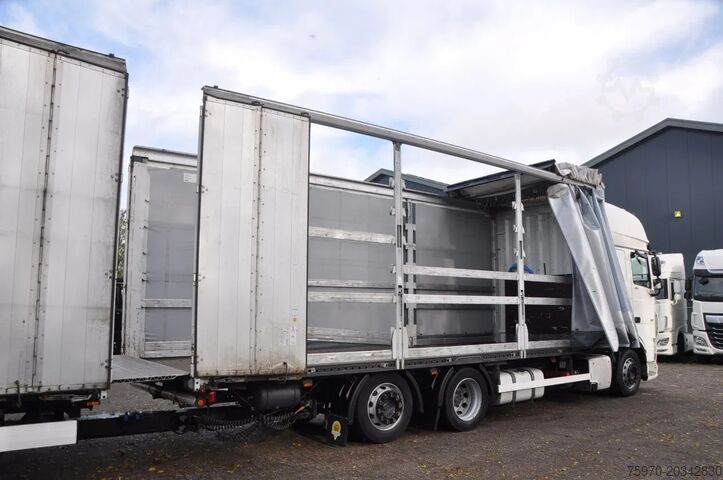 Schuifzeil DAF XF 480 SSC 6X2 RETARDER + KRONE 2018 VOLUME COMBI