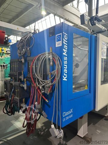 Máquina de moldagem por injeção Krauss Maffei KM 200-1400 CX