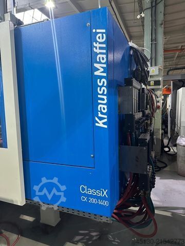 Máquina de moldagem por injeção Krauss Maffei KM 200-1400 CX