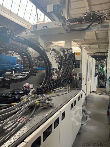 Máquina de moldagem por injeção Krauss Maffei KM 400-3000 GX Blue Power