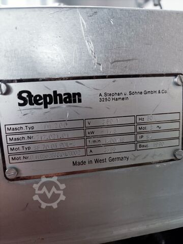 Meat processing machine STEPHAN VM 200