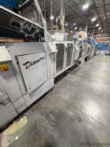 Hard Cover Book Casing-in Line Muller Martini Diamant 60 Casing-in Line