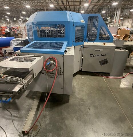 Hard Cover Book Casing-in Line Muller Martini Diamant 60 Casing-in Line