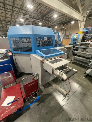 Hard Cover Book Casing-in Line Muller Martini Diamant 60 Casing-in Line