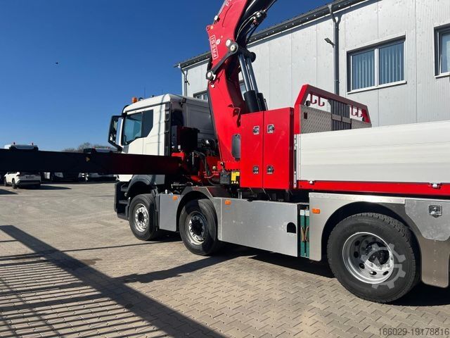Autolaadkraan MAN MAN 8x4 mit F1150RA.2.28 L616 Winde