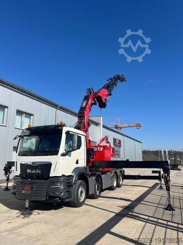 Vrachtauto met open laadbak MAN MAN 8x4 mit F1150RA.2.28 L616 Winde