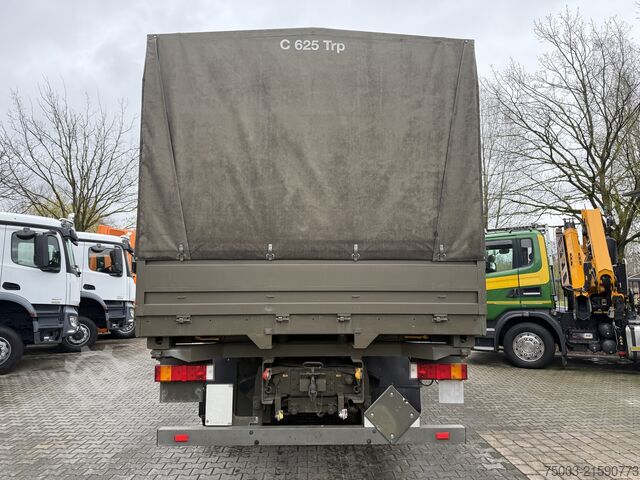 Φορτηγό πλατφόρμα με μουσαμά Iveco EuroTrakker 190E35W 4X4 Ex Armee