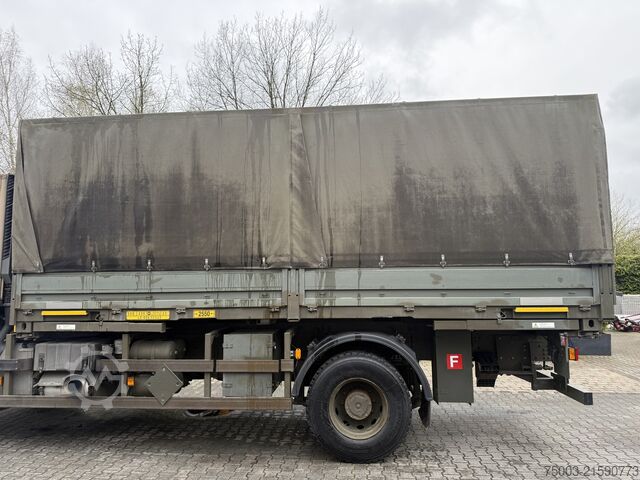 Φορτηγό πλατφόρμα με μουσαμά Iveco EuroTrakker 190E35W 4X4 Ex Armee