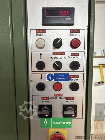 širokopásová bruska Hess JUNIOR