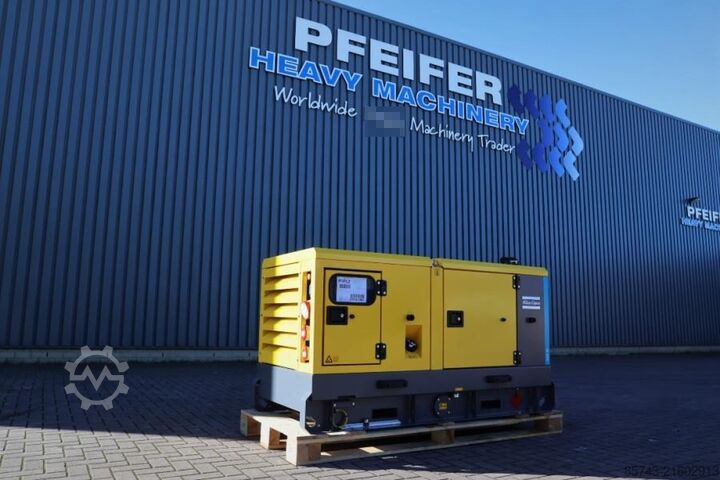 Generator set Atlas Copco QAS 40 ST3 Valid inspection, *Guarantee! Diesel, 4