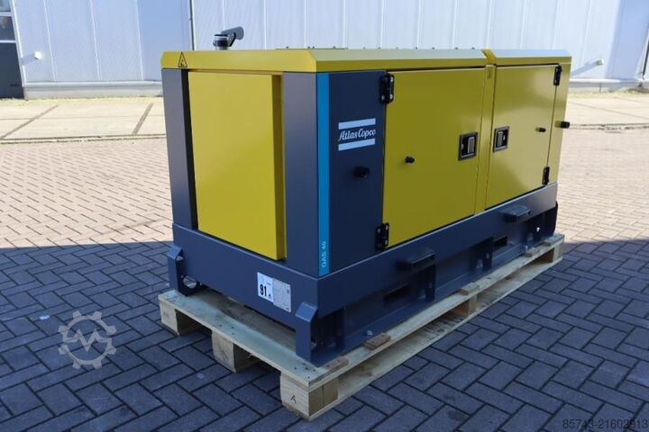 Generator set Atlas Copco QAS 40 ST3 Valid inspection, *Guarantee! Diesel, 4