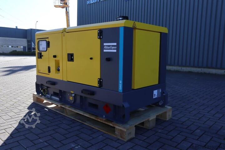 Generator set Atlas Copco QAS 40 ST3 Valid inspection, *Guarantee! Diesel, 4