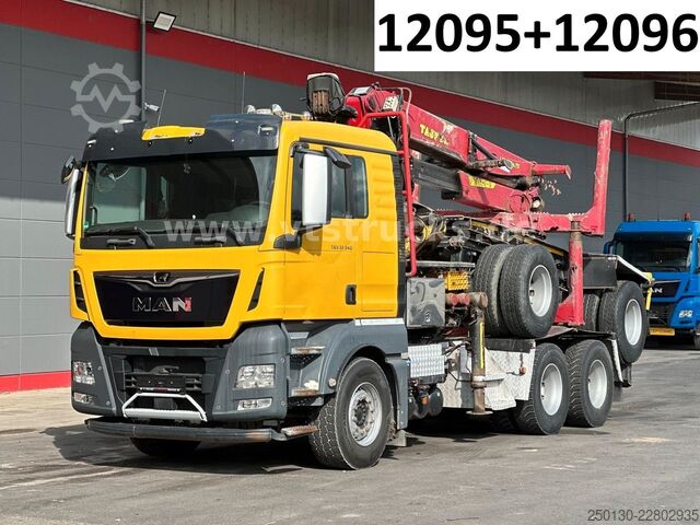 Autocarro forestale MAN TGX  33.540 6x4 BL  Langholz TAJFUN