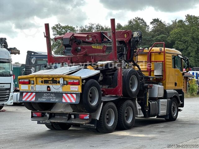 Autocarro forestale MAN TGX  33.540 6x4 BL  Langholz TAJFUN
