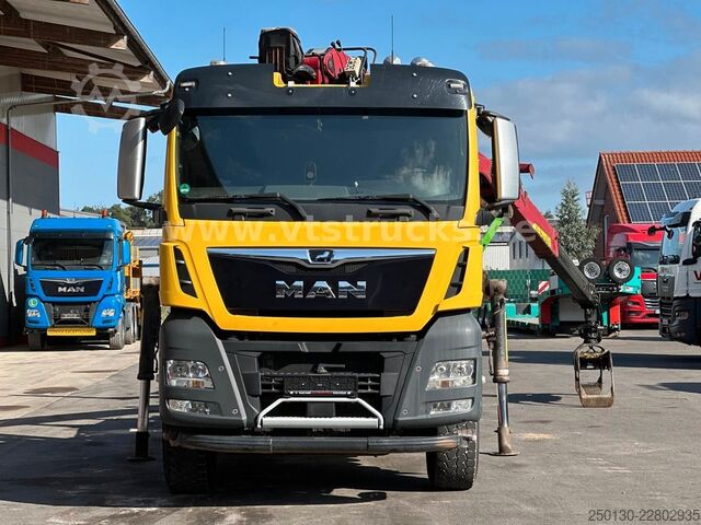 Autocarro forestale MAN TGX  33.540 6x4 BL  Langholz TAJFUN