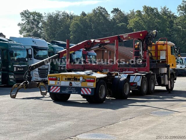 Autocarro forestale MAN TGX  33.540 6x4 BL  Langholz TAJFUN