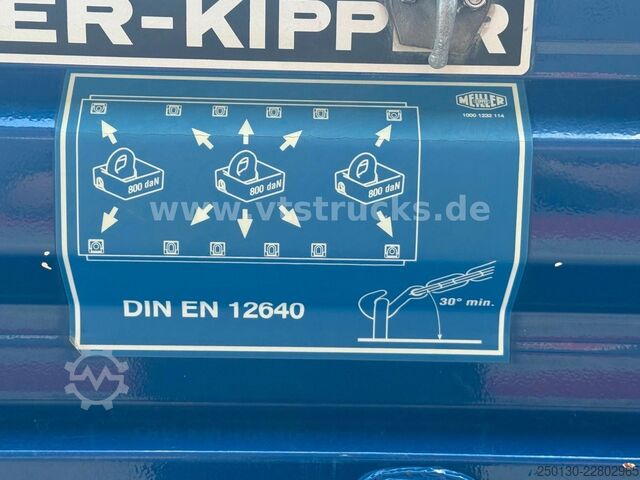 Furgone ribaltabile a tre lati MERCEDES-BENZ Sprinter DoKa MEILLER Dreiseitenkipper