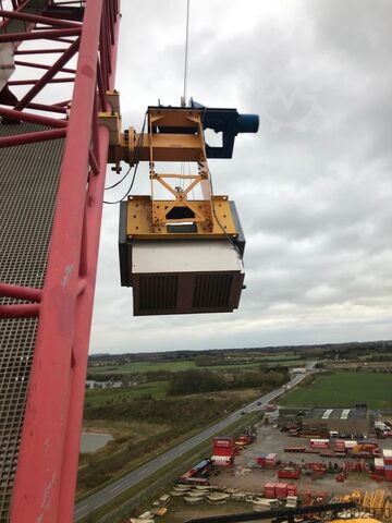 Gru a torre Kroll K1500L 125To. voll Ausgestattet