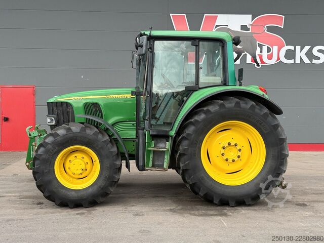 Trattore John Deere 6420 Schlepper Front-Heckheber+Zapfwelle Klima