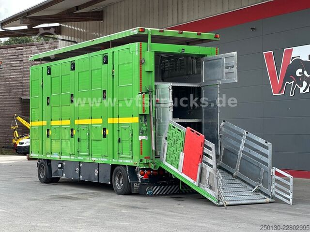 Hestetransporttrailer MENKE-JANZEN 3.Stock & Aggregat/Hubdach/BPW/54m²