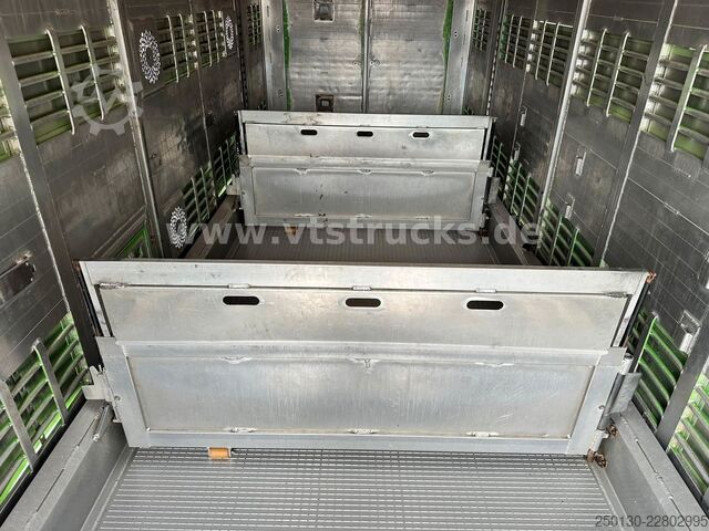 Hestetransporttrailer MENKE-JANZEN 3.Stock & Aggregat/Hubdach/BPW/54m²