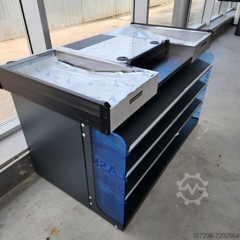 CHECKOUT COUNTER MODERN EXPO 1500, 2000, 2500 MM