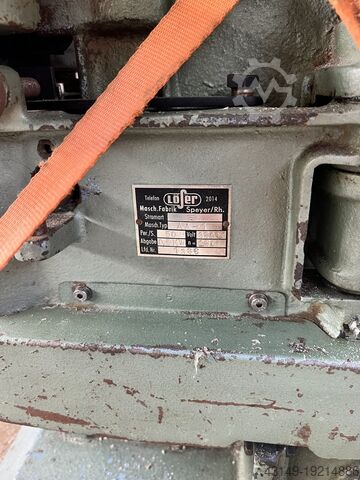 Máquina de corte e chanfradura de cavilhas Löser AA200