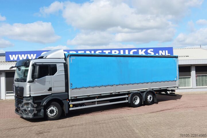 Glidende presenning MAN TGX 26.430 6x2  Huif + schuifdak , Full air, st...