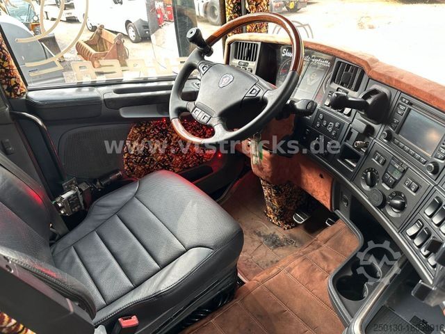 Camion benne à bras amovible SCANIA R730 V8 6x2 JOBA Abrollkipper