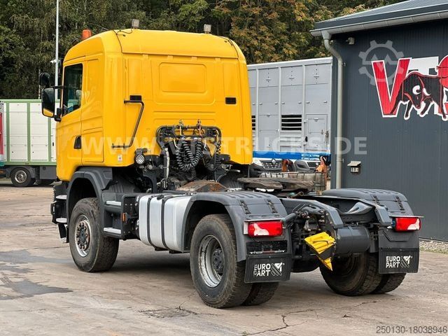 Standart çekici ünitesi SCANIA G450 4x4 Euro 6 SZM Kipphydraulik