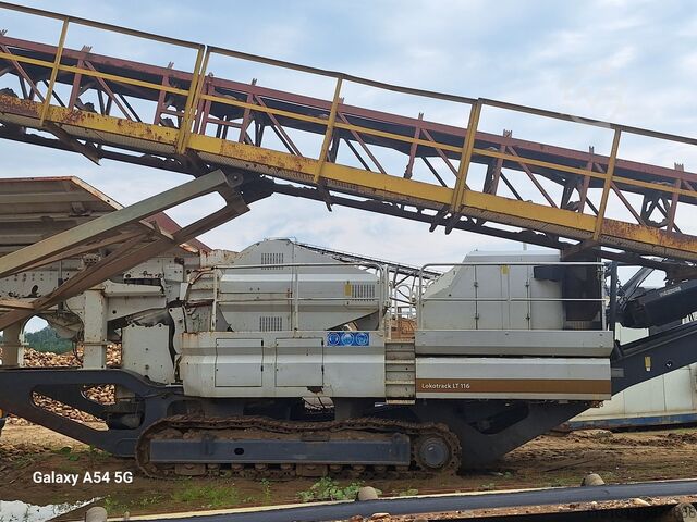 Equipamento de trituração METSO Lokotrack LT 116