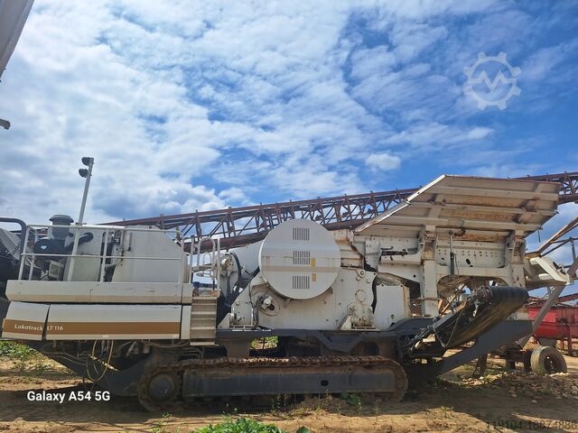 Equipamento de trituração METSO Lokotrack LT 116
