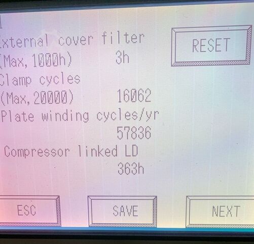 CTP (Condición Técnica del Producto) Screen PT-R4300S