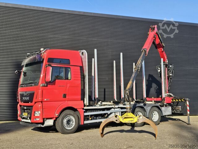 Camión grúa MAN TGX 26.580 6x4 BL / RETARDER / EPSILON Q170Z96 ...