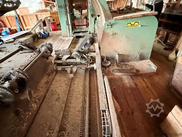 Complete sawmill Möhringer / Paul B 75-55 Multi-BV; 230-292; 15 AO; KME 2