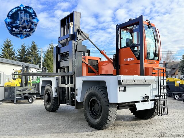 Zijlader heftruck Hubtex S180D DIESEL DUPLEX 3500 POSITIONER