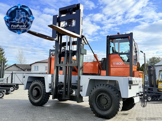 Zijlader heftruck Hubtex S180D DIESEL DUPLEX 3500 POSITIONER