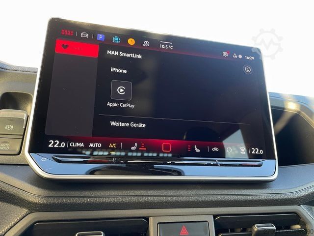 Pritschenwagen MAN TGE 3.180 Pritsche DOKA LR 4x4 ACC LED SHZ Diff.