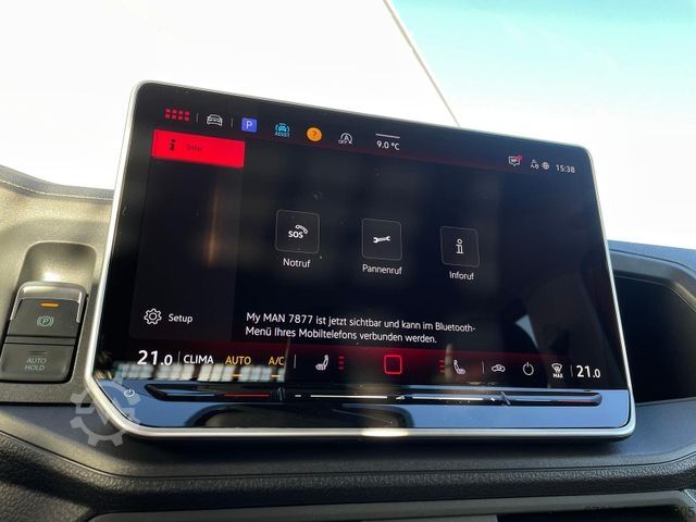 Pick-up skåpbil MAN TGE 3.160 Pritsche DOKA MR HECK AHK 3.5t ACC NAV