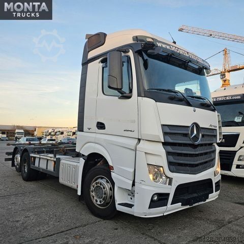 Felépítménycserélő teherautó MERCEDES-BENZ Actros 2540 MP4, Euro 6, Liftachse, AHK, 1.Hand