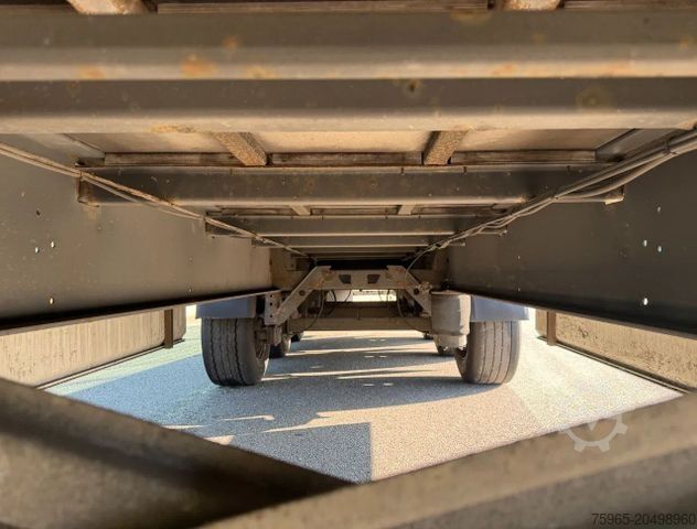 Open oplegger met zeil FLIEGL SDS 350 LIFT AXLE DISC BRAKES SLIDING SIDES + RO