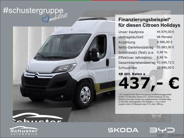 Kamper Citroën Holidays Wohnmobil*Küche Duschbad Solar Markise