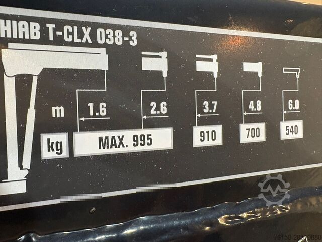 Vinçli platform kamyonu Mercedes-Benz Sprinter 314 CDI RWD L3 Open Laadbak / Hiab T-C...