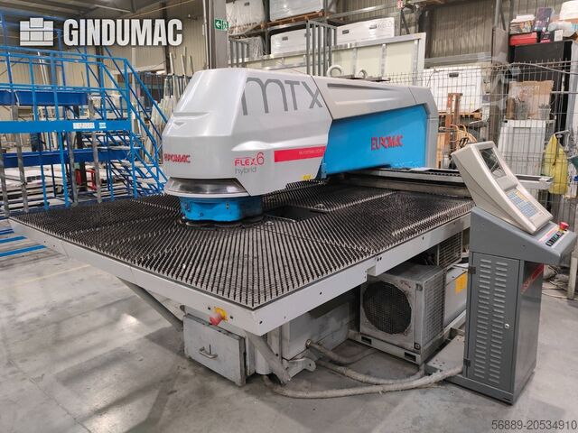 CNC Punching Machine Euromac MTX Flex 6 Hybrid