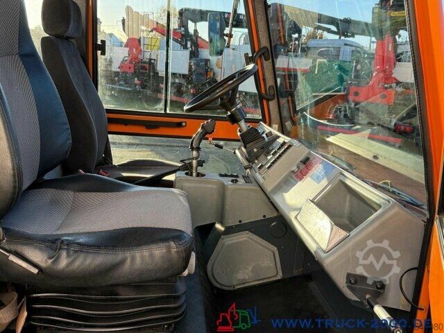 Driezijdige kipper bestelwagen Boki Kiefer 4x4 Kran 5+6 Steuerkreis + Kommunal