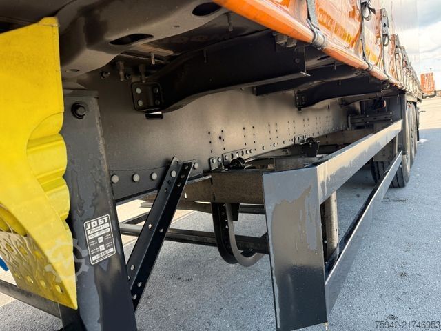 Semi-reboque aberto com lona SCHMITZ CARGOBULL SCB S3T STANDARD EDSCHA  VERZINKT